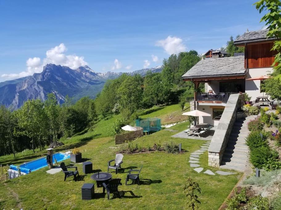 Appartement En Chalet Individuel Sauna Piscine ヴァルマニエ エクステリア 写真