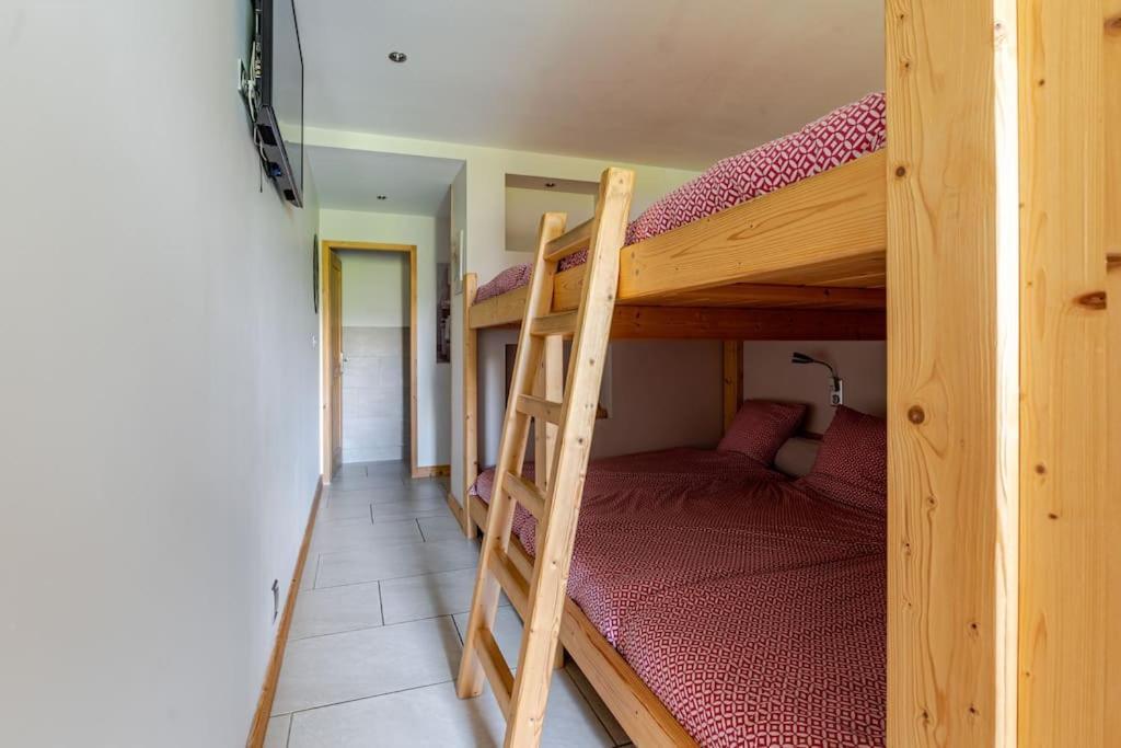 Appartement En Chalet Individuel Sauna Piscine ヴァルマニエ エクステリア 写真