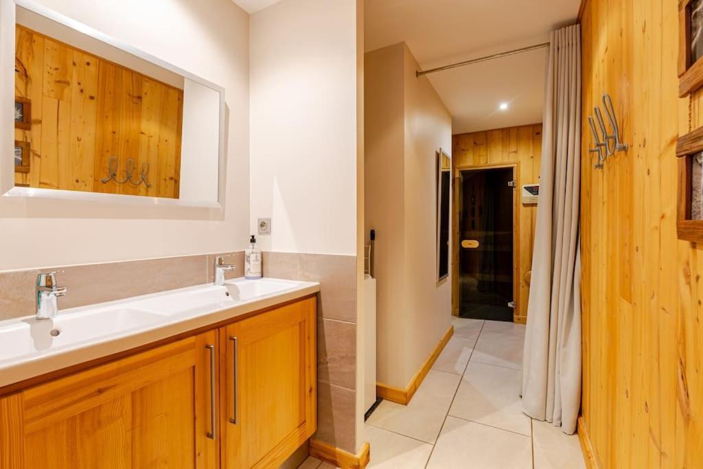 Appartement En Chalet Individuel Sauna Piscine ヴァルマニエ エクステリア 写真